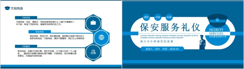 保安服务礼仪培训课件PPT第4张