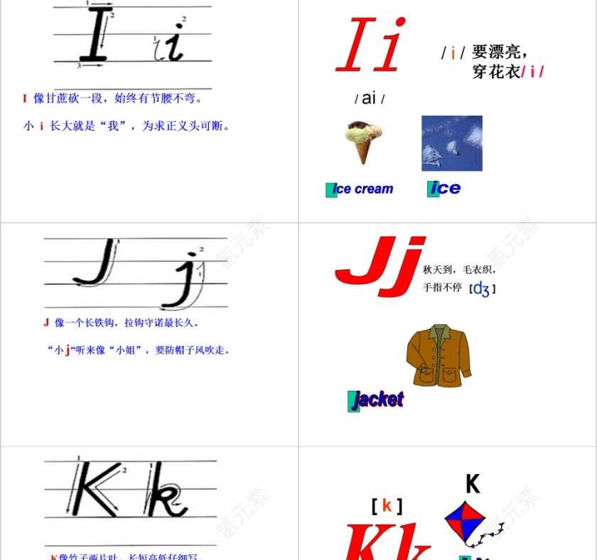 26个英语字母音标课件PPT第5张