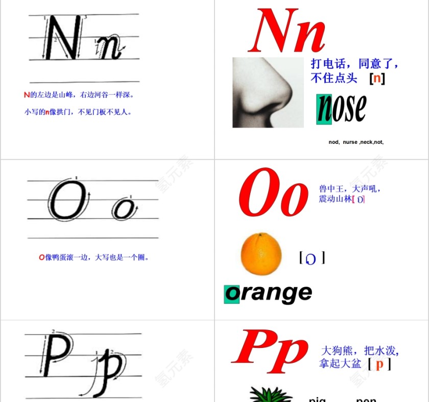 26个英语字母音标课件PPT第7张