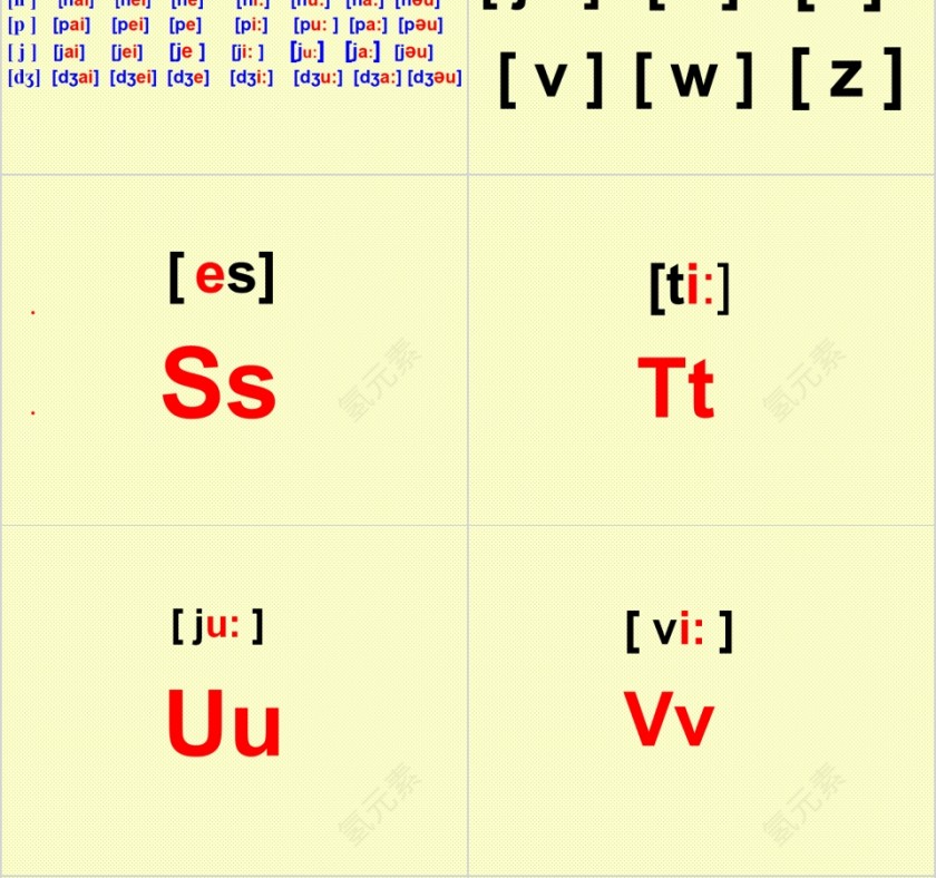 国际音标英语音标培训PPT模板第4张