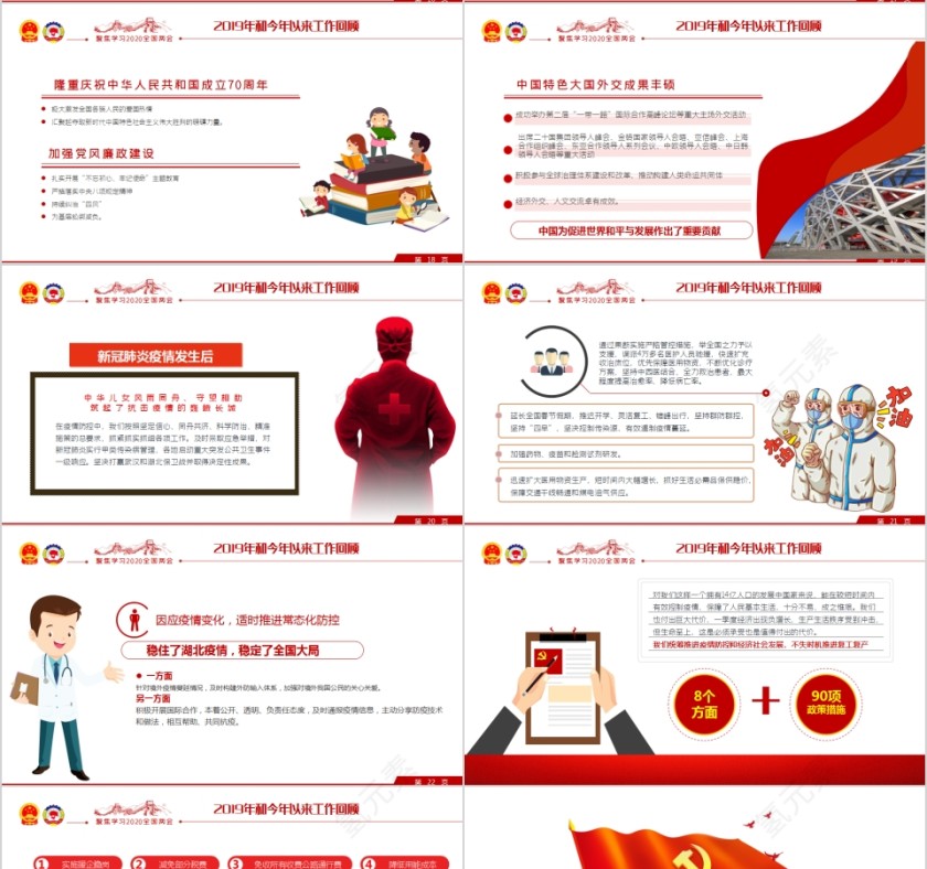 聚焦学习2020年全国两会政府工作报告PPT第4张