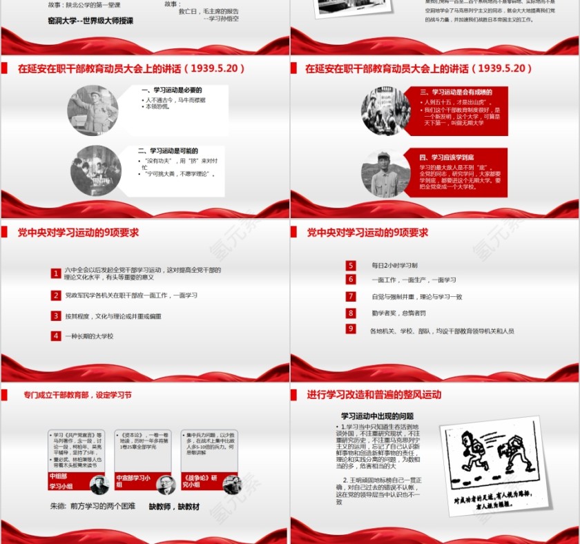 继承和发扬延安精神重温红色岁月PPT第3张