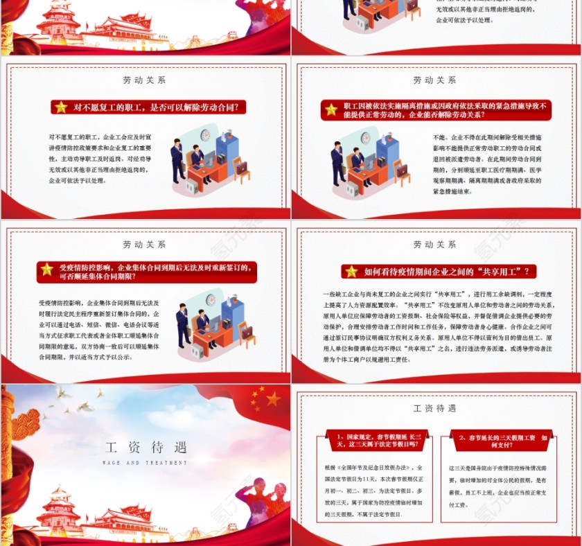 复工复产企业享受的补贴和利好政策PPT第3张