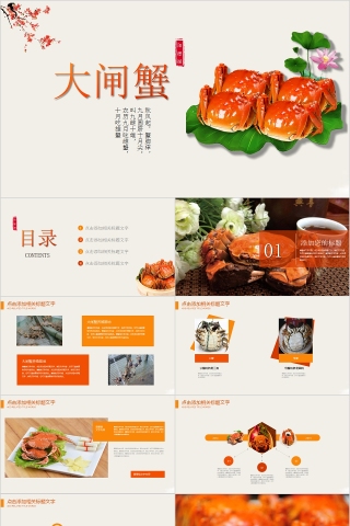 阳澄湖大闸蟹宣传策划PPT