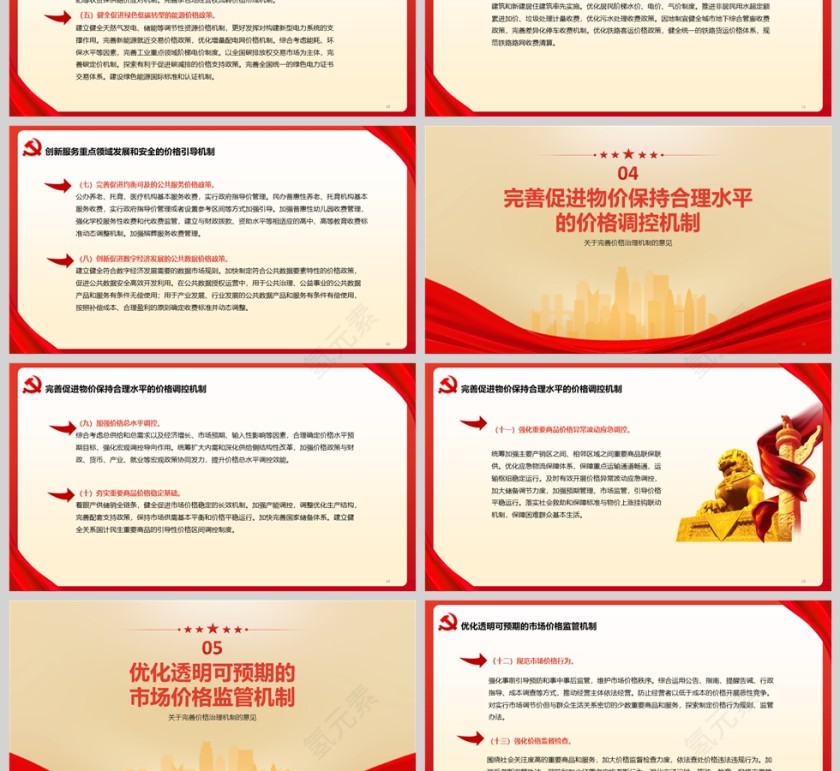 《关于完善价格治理机制的意见》政策法规课件ppt第3张