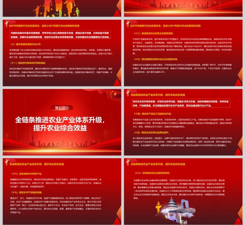 中共中央国务院印发《加快建设农业强国规划》（2024—2035年）党课PPT第4张