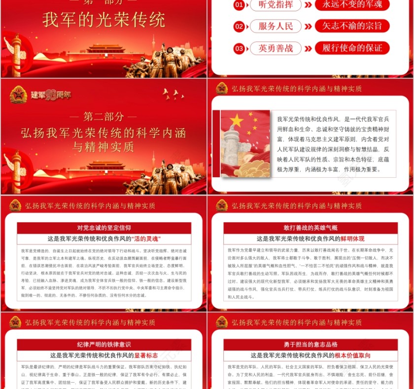 永葆人民军队不变的底色八一建军节纪念建军93周年第2张