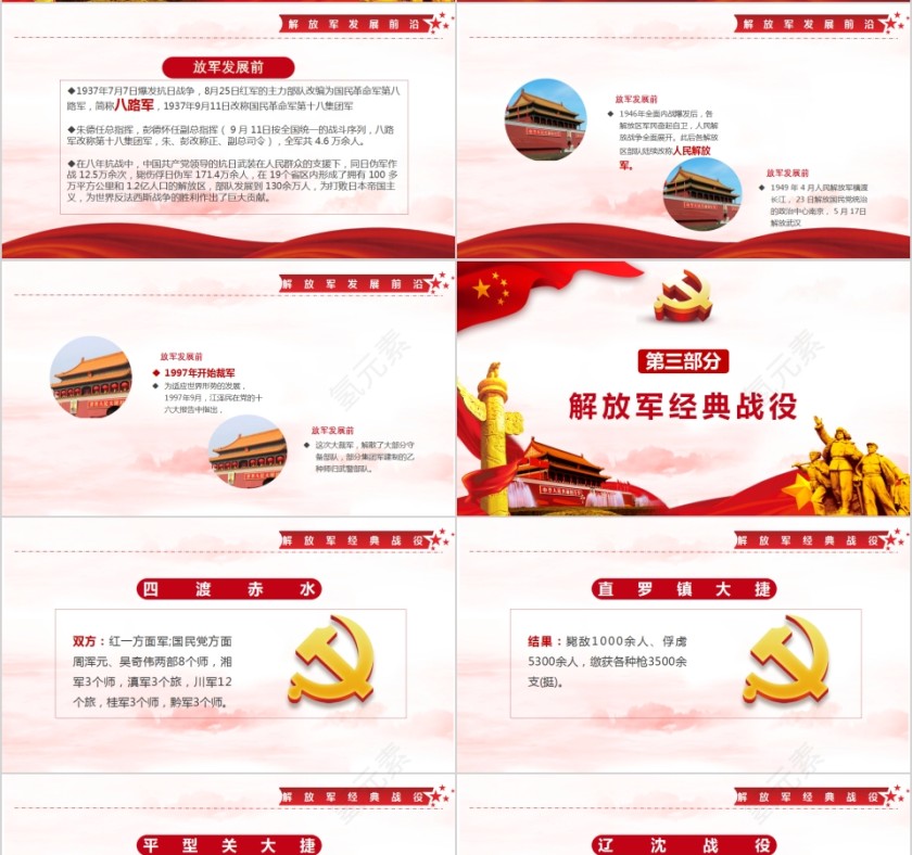 热烈庆祝中国人民解放军建军93周年PPT第4张