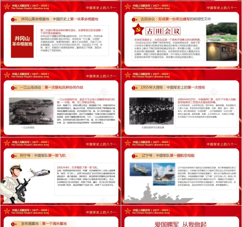 军史钩沉建军93周年建军节专题党课PPT第4张