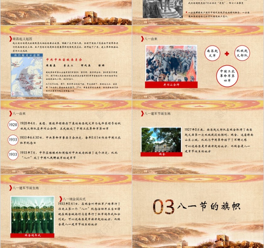 八一精神热血铸军魂热烈庆祝中国人民解放军建军93周年PPT第3张