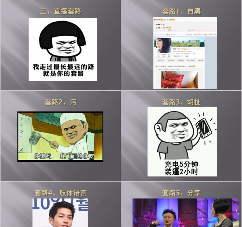 主播培训直播套路PPT模板第3张