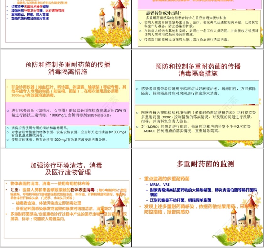 医务人员院感知识培训PPT模板第4张