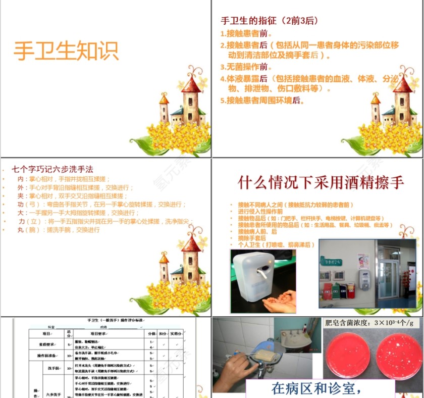 医务人员院感知识培训PPT模板第5张