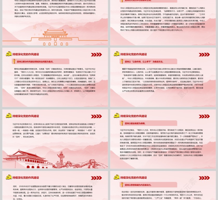 持续深化党的作风建设党课课件ppt第2张