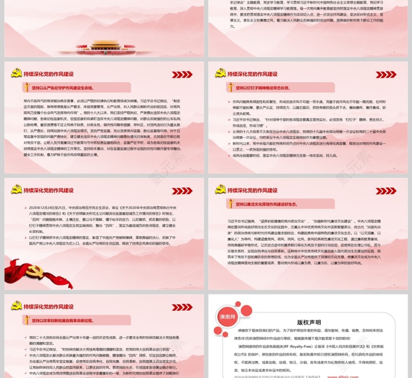 持续深化党的作风建设党课课件ppt第3张