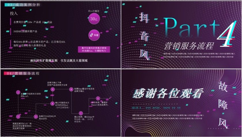 故障营销方案活动策划PPT模板第4张