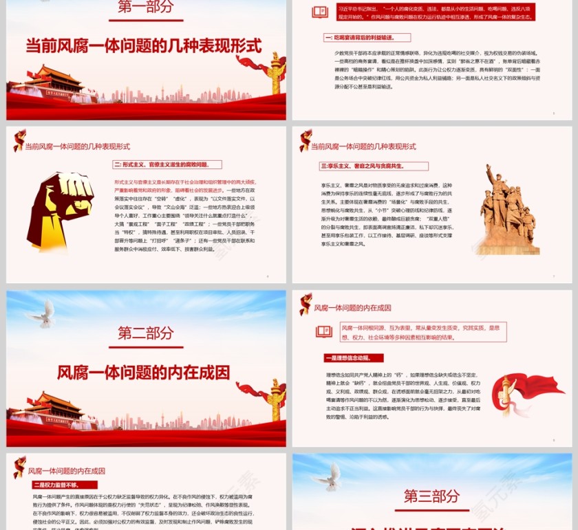 2025《以风腐同查同治构筑正风反腐一体新格局》党员干部加强警示教育ppt第2张