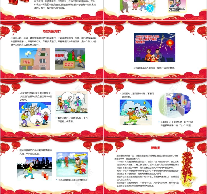 春节前安全教育PPT模板第6张