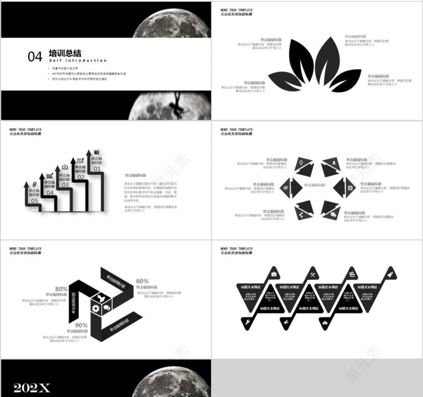 策划部舞蹈培训PPT模板第4张