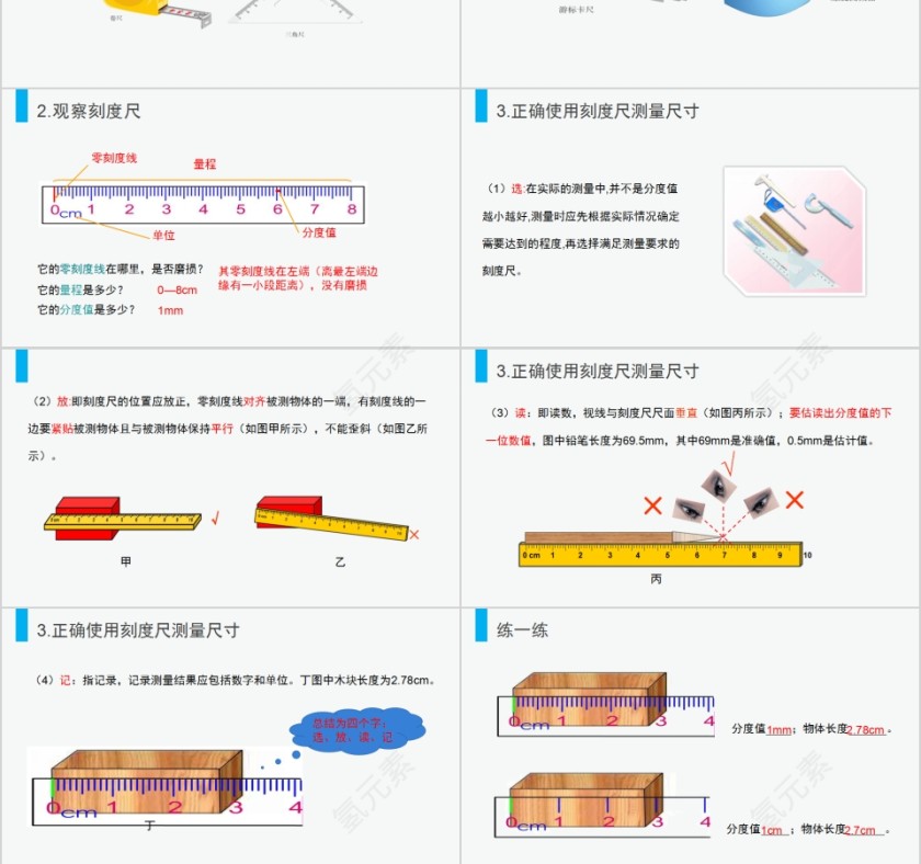 《长度和时间的测量》人教版八年级物理PPT课件第3张