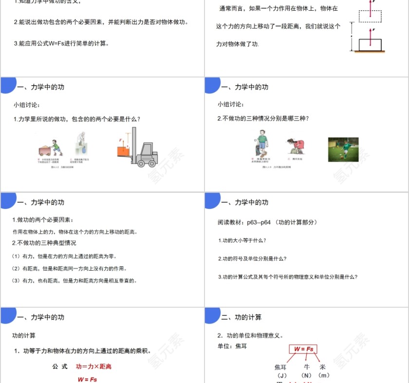 《功》人教版八年级物理PPT课件第2张