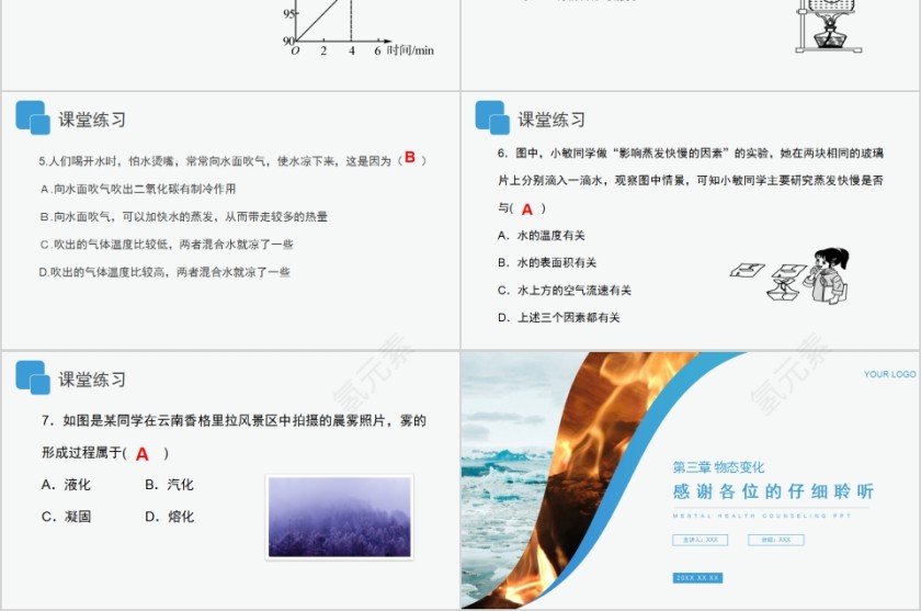 《液化和汽化 》人教版八年级物理PPT课件第6张