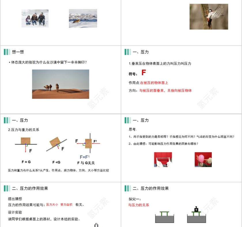 《压强》人教版八年级物理PPT课件第2张