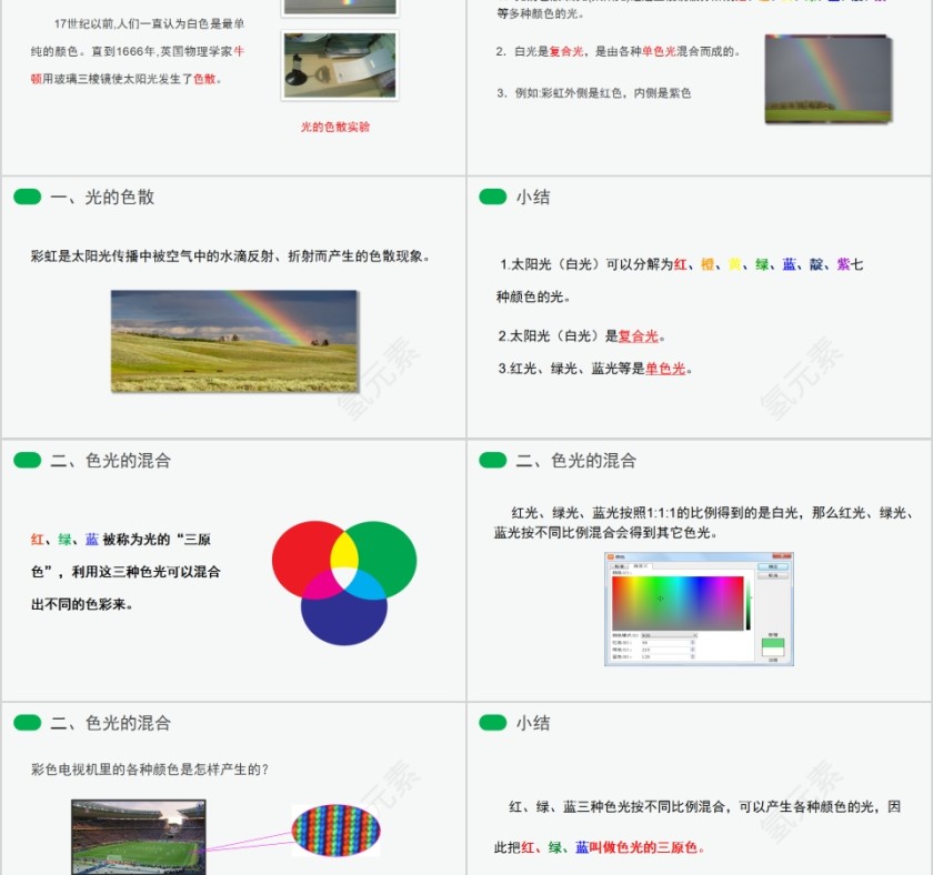 《光的色散》人教版八年级物理PPT课件第2张