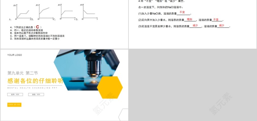 《溶解度》人教版九年级化学上册PPT课件第5张