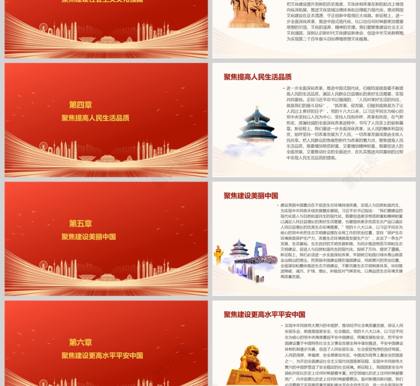 深刻把握推进中国式现代化的战略重点PPT党课模版第3张