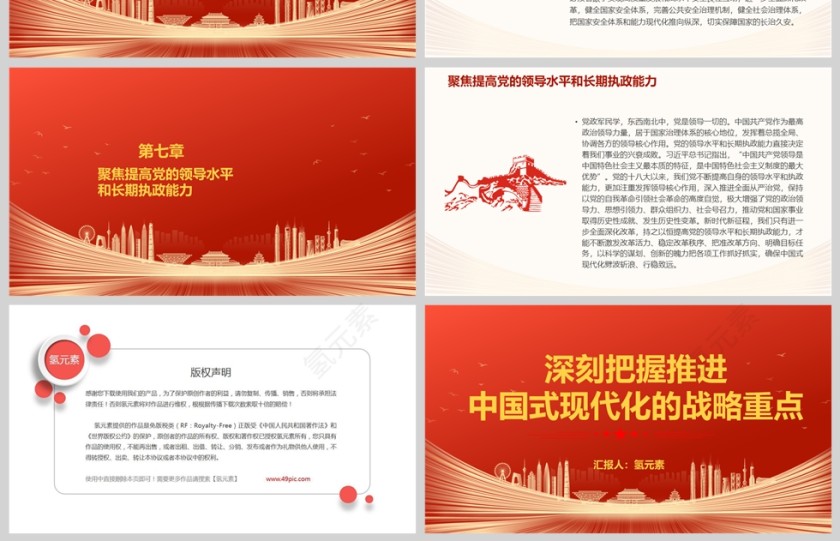 深刻把握推进中国式现代化的战略重点PPT党课模版第4张