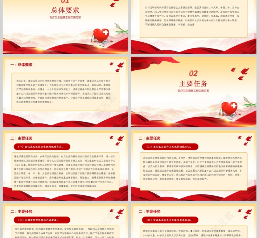 《医疗卫生强基工程实施方案》课件PPT第2张