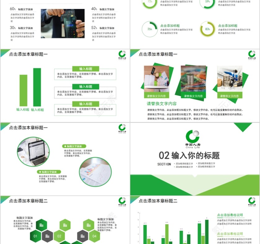 中国人寿宣传工作总结PPT第2张