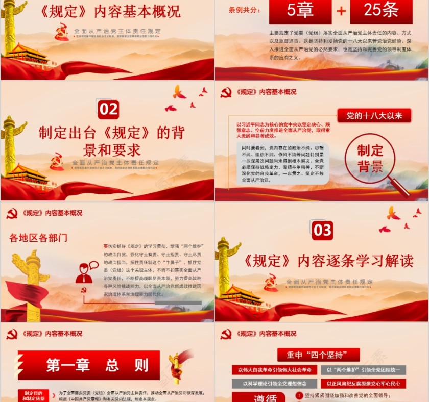 党委（党组）落实全面从严治党主体责任规定第2张