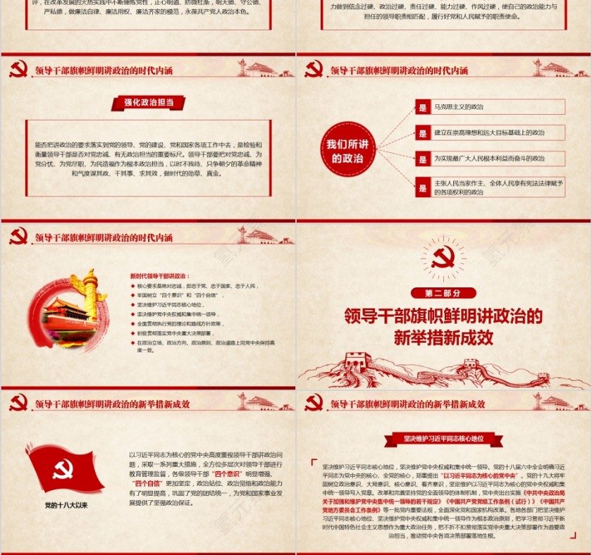 新时代领导干部必须旗帜鲜明讲政治深入学习贯彻习近平新时代中国特色社会主义思想第3张