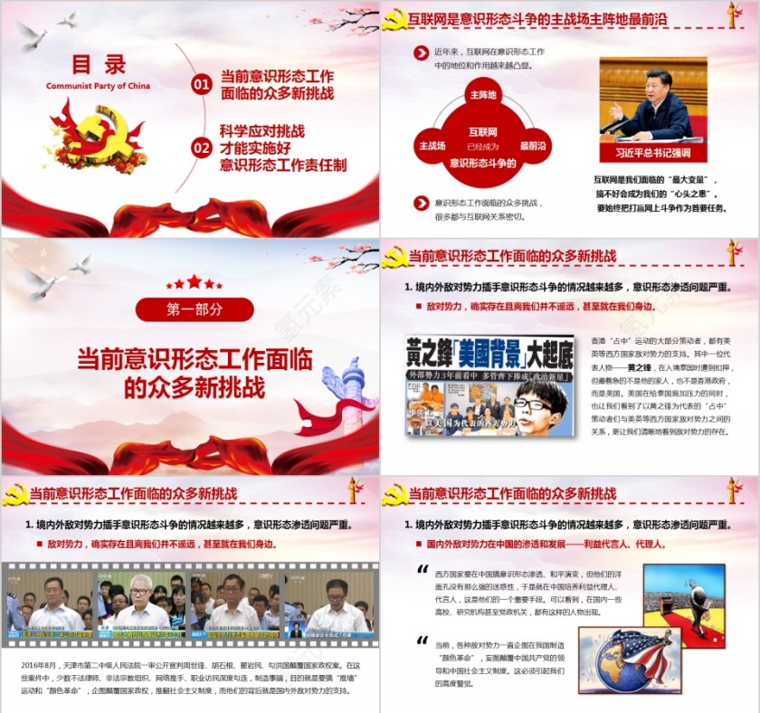 在应对挑战中实施好意识形态工作责任制PPT第2张