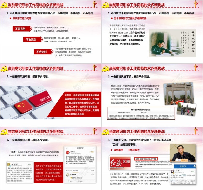 在应对挑战中实施好意识形态工作责任制PPT第3张