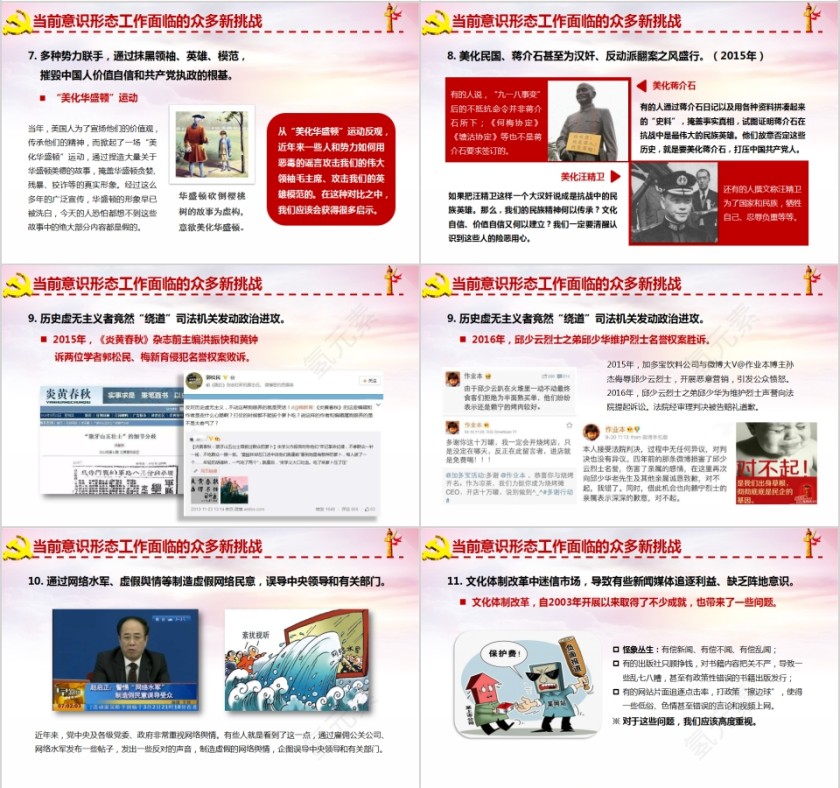 在应对挑战中实施好意识形态工作责任制PPT第5张