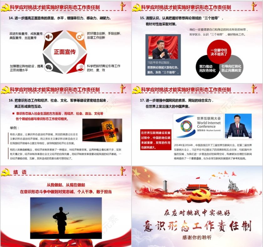 在应对挑战中实施好意识形态工作责任制PPT第10张