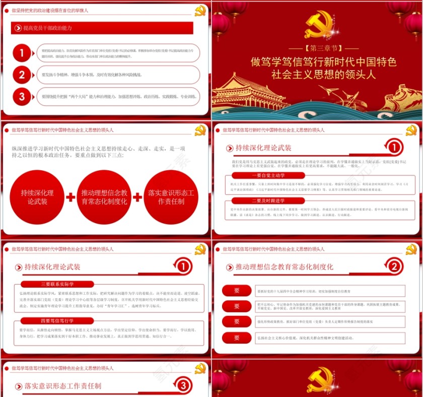 强化政治机关意识走好第一方阵党委（党组）落实全面从严治党主体责任规定专题党课第4张