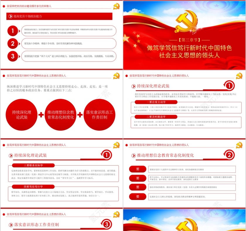 强化政治机关意识走好第一方阵党委（党组）落实全面从严治党主体责任规定专题党课第4张