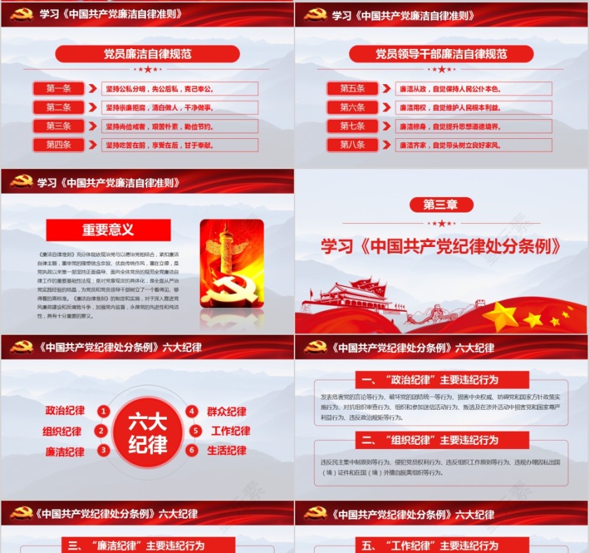 加强党风廉政建设全面落实党的十九大全面从严治党战略部署PPT第4张