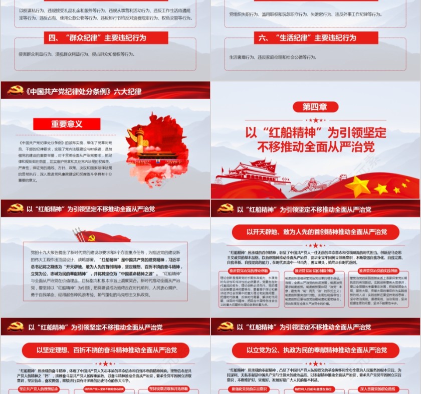 加强党风廉政建设全面落实党的十九大全面从严治党战略部署PPT第5张