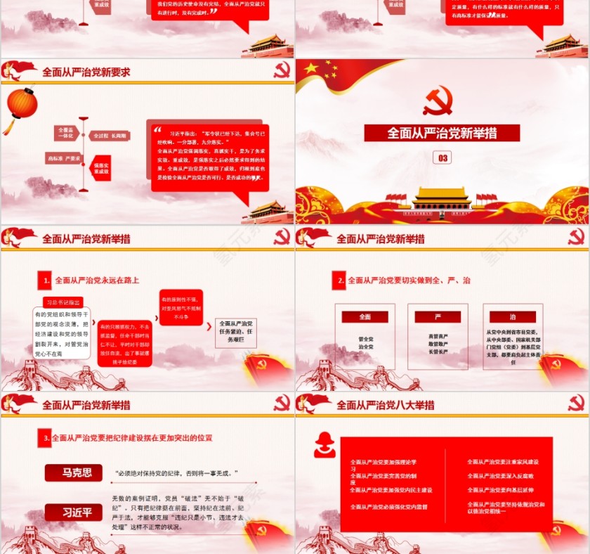 新理念新要求新举措全面从严治党深入学习习近平总书记系列讲话精神第6张