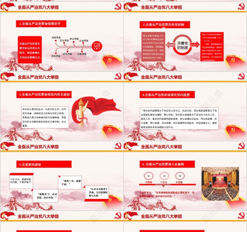 新理念新要求新举措全面从严治党深入学习习近平总书记系列讲话精神第7张