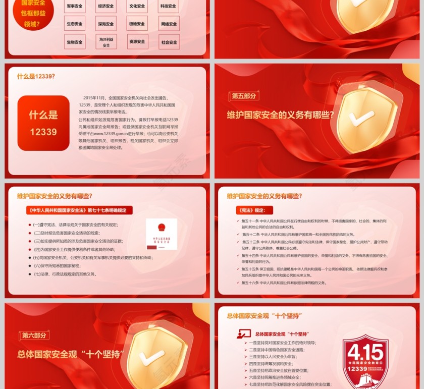 2025年第十个全民国家安全教育日主题班会课件PPT第3张