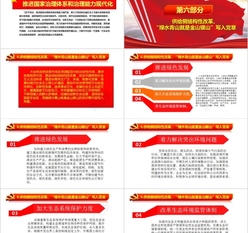 学习十九大对党章的十项重要修改PPT第5张