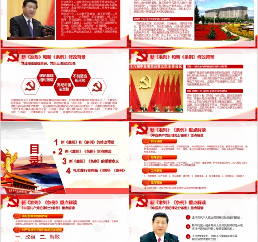 从严治党学习贯彻新《准则》新《条例》PPT第2张