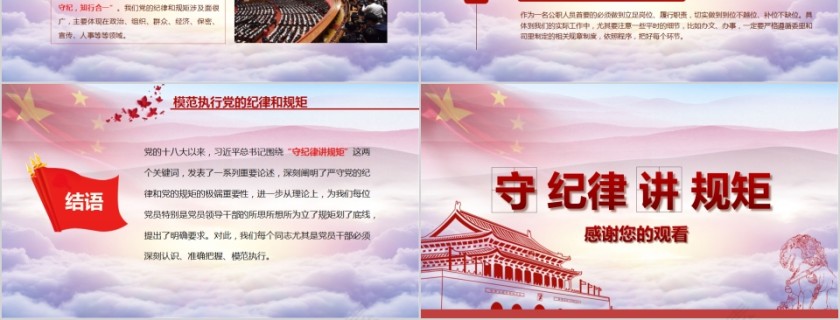 守纪律讲规矩做新时代合格党员PPT第6张