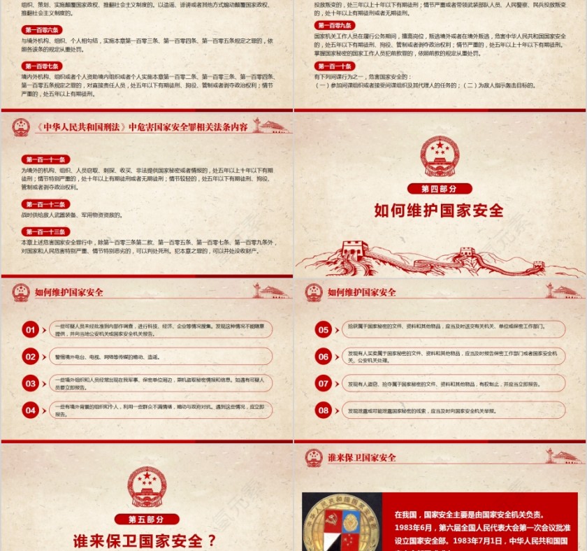 增强国家安全意识共同维护国家安全国家安全教育日PPT第5张
